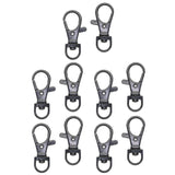 Maxbell 10 Pieces Alloy Swivel Lanyard Snap Hook Lobster Claw Clasp Jewelry Craft Findings DIY Components - Aladdin Shoppers