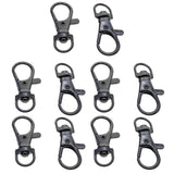 Maxbell 10 Pieces Alloy Swivel Lanyard Snap Hook Lobster Claw Clasp Jewelry Craft Findings DIY Components - Aladdin Shoppers