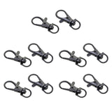 Maxbell 10 Pieces Alloy Swivel Lanyard Snap Hook Lobster Claw Clasp Jewelry Craft Findings DIY Components - Aladdin Shoppers