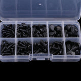 Maxbell 125pcs Transparent Box Packed Screw Type Dolls Eyes Nose Supply Plastic Doll Making Tool Safety Accessory - Aladdin Shoppers