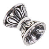 1 Pieces Handcrafts Beads Charms Lotus Flower Jewelry Accessory 925 Silver Beading Ornaments - Aladdin Shoppers