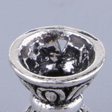 1 Pieces Handcrafts Beads Charms Lotus Flower Jewelry Accessory 925 Silver Beading Ornaments - Aladdin Shoppers