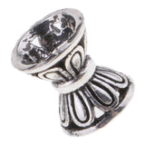 1 Pieces Handcrafts Beads Charms Lotus Flower Jewelry Accessory 925 Silver Beading Ornaments - Aladdin Shoppers