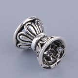 1 Pieces Handcrafts Beads Charms Lotus Flower Jewelry Accessory 925 Silver Beading Ornaments - Aladdin Shoppers
