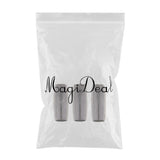 Maxbell Pack of 3 Pieces 2cm Magnetic Copper Jewelry Clasps (Fit 5.5mm Leather Cord) for Bracelets Necklaces Jewelry Making Crafts, Barrel Shaped - Aladdin Shoppers