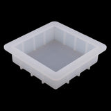 Maxbell Large Cavity 1100ML Square Cube Silicone Soap Mold Easy Removal Handmade Loaf Mould Tools for Handmade Soap Making Cake Baking Cookies Ice Cube Tray - Aladdin Shoppers