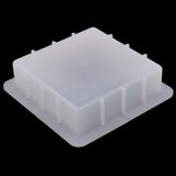 Maxbell Large Cavity 1100ML Square Cube Silicone Soap Mold Easy Removal Handmade Loaf Mould Tools for Handmade Soap Making Cake Baking Cookies Ice Cube Tray - Aladdin Shoppers