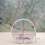 Maxbell Wooden Flower Pot Plant Baskets For Table Decors Home Garden Ornaments DIY Crafts Accessory - Aladdin Shoppers