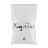 Maxbell Mini Bear Head Shape Embroidery Hoops DIY Wood Cross Stitch Hoop Frame with Beaded Chain and Connectors for Art Craft Sewing - Aladdin Shoppers