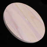 Maxbell 30cm Large Natural Wood Slices Craft Wood kit Unfinished Predrilled Multi Hole Wooden Circles for Arts and Crafts Home Decoration Ornaments DIY Kids - Aladdin Shoppers