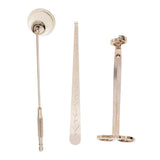Maxbell Pack of 3 Candle Accessory Tools Wick Trimmer, Wick Snuffer Wick Dipper Stainless Steel Candle Caring Tools - Aladdin Shoppers