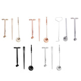 Maxbell Pack of 3 Candle Accessory Tools Wick Trimmer, Wick Snuffer Wick Dipper Stainless Steel Candle Caring Tools - Aladdin Shoppers
