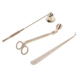 Maxbell Pack of 3 Candle Accessory Tools Wick Trimmer, Wick Snuffer Wick Dipper Stainless Steel Candle Caring Tools - Aladdin Shoppers
