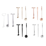 Maxbell Pack of 3 Candle Accessory Tools Wick Trimmer, Wick Snuffer Wick Dipper Stainless Steel Candle Caring Tools - Aladdin Shoppers