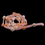 Maxbell 1 Yard Tulle And Fabric Rose Flower Beaded Ribbon Trim Fringe For DIY Crafts And Garment Clothes Decoration Width 12mm - Aladdin Shoppers