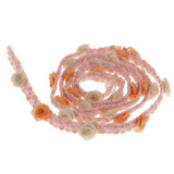 Maxbell 1 Yard Tulle And Fabric Rose Flower Beaded Ribbon Trim Fringe For DIY Crafts And Garment Clothes Decoration Width 12mm - Aladdin Shoppers
