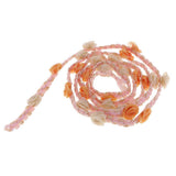 Maxbell 1 Yard Tulle And Fabric Rose Flower Beaded Ribbon Trim Fringe For DIY Crafts And Garment Clothes Decoration Width 12mm - Aladdin Shoppers