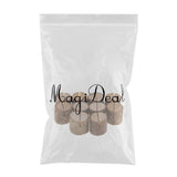 Maxbell 10 Pieces Rustic Wedding Party Wooden Table Numbers Holder Wood Place Name Card Holders Memo Note Card Message Clips - Aladdin Shoppers