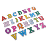 26 Pieces Painted Wooden Letters Wooden Uppercase Letters Alphabets Great for Crafts Pendants DIY Home Party Decoration Displays Kids Learning Letters - Aladdin Shoppers