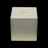 Maxbell DIY Cuboid Unfinished Wooden Money Bank Coin Money Saving Box Container for Kids Children Creative Educational Toys Craft - Aladdin Shoppers