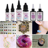 Maxbell 4x Clear UV Resin Hard Type Glue Epoxy for Resin Casting Jewelry Making 25g