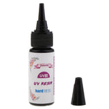 Maxbell 4x Clear UV Resin Hard Type Glue Epoxy for Resin Casting Jewelry Making 25g