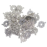 Maxbell 50pcs Hexagram Ornaments Alloy Charms Pendants For Fashion Jewelry Crafts - Aladdin Shoppers