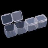 28 Grids Clear Plastic Jewelry Dividers Storage Organizer Box Case with Lid for Beads,Small Parts,Small Plastic Fishing Tackle (25 x 20 x 22 mm) - Aladdin Shoppers