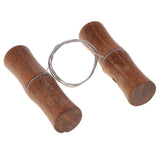 Maxbell Wire Clay Cutter, 1 Piece Wooden Handle Pottery Clay Cutting Tool Wire Cutter Hand Tool - Aladdin Shoppers