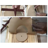 Plastic Clay Ceramic Pottery Compass Circle Cutter Measuring Tools Ruler Caliper 1cm-34cm Black - Aladdin Shoppers