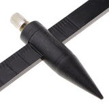 Plastic Clay Ceramic Pottery Compass Circle Cutter Measuring Tools Ruler Caliper 1cm-34cm Black - Aladdin Shoppers