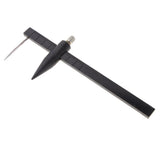 Plastic Clay Ceramic Pottery Compass Circle Cutter Measuring Tools Ruler Caliper 1cm-34cm Black - Aladdin Shoppers