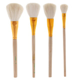 2Pcs Pottery Clay Wooden Brush Ceramics Sculpting Modeling Clay Clean Tool