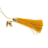 Maxbell 50 Pieces Beading Crafts Accessory Golden Alloy Lily Flower End Beads Caps Tassel End Beads Connectors - Aladdin Shoppers