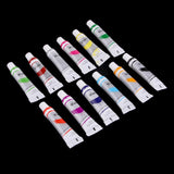 12 Colors Tube Watercolor Paint Set Pigment Art Painting Drawing Tools Supplies for Art DIY Painting Graffiti - Aladdin Shoppers