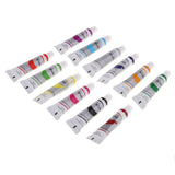 12 Colors Tube Watercolor Paint Set Pigment Art Painting Drawing Tools Supplies for Art DIY Painting Graffiti - Aladdin Shoppers