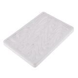 1 Piece White Paint Plastic Palettes Wave Design Rectangular Watercolor Oil Palette Painting Tray Artist Craft Palettes - Aladdin Shoppers