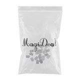 Maxbell 30pc Tibetan Silver Inspirational Rectangle Word Tag Charms Collection Alloy Charms Pendants for DIY Jewelry Craft Making (20x12.5mm,Let go ! Let God) - Aladdin Shoppers