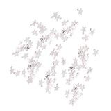 100 Pieces Stainless Steel Star Charms for Bracelets Anklets Waist Chain Hair Tie DIY Handcrafts Accessory Blank Unpainted - Aladdin Shoppers