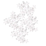100 Pieces Stainless Steel Star Charms for Bracelets Anklets Waist Chain Hair Tie DIY Handcrafts Accessory Blank Unpainted - Aladdin Shoppers