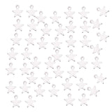 100 Pieces Stainless Steel Star Charms for Bracelets Anklets Waist Chain Hair Tie DIY Handcrafts Accessory Blank Unpainted - Aladdin Shoppers