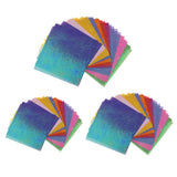Maxbell 100 PCS Colored Pearl Paper Handmade DIY Folding Craft Paper