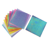 Maxbell 100 PCS Colored Pearl Paper Handmade DIY Folding Craft Paper