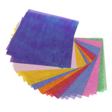 Maxbell 100 PCS Colored Pearl Paper Handmade DIY Folding Craft Paper