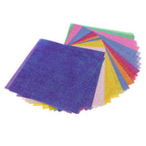 Maxbell 100 PCS Colored Pearl Paper Handmade DIY Folding Craft Paper
