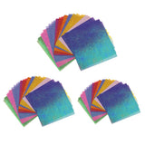 Maxbell 100 PCS Colored Pearl Paper Handmade DIY Folding Craft Paper