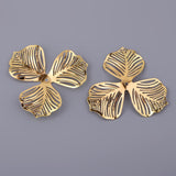 Copper Leaf Flower Hairpin Wedding Bride Bridesmaid Headdress Hair Accessory DIY Making Crafts - Aladdin Shoppers