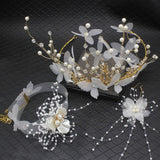 Bride Bridesmaid Wedding Headwear DIY Making Headdress Bead Flower Hairpin - Creates Instant Stunning New Hair Style - Aladdin Shoppers