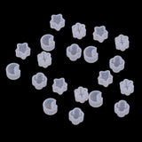 20pcs Clear Assorted Shapes Women Earring Silicone Mold for Cake Decorating, Crafting, Polymer Clay, Resin Casting,Jewelry Making Tool Moulds - Aladdin Shoppers