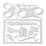 Handcrafts Carbon Steel Sewing Supplies Cutting Dies Cut DIY Scrapbooking Card Making Photo Album Decoration Gift - Aladdin Shoppers